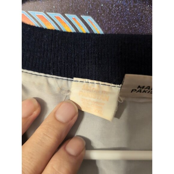 COOPERSTOWN baseball Dreams Park Size 2XL Blue pullover jacket Hall Fame Vintage - Picture 5 of 8